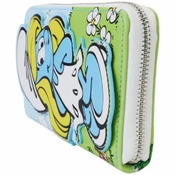 The Smurfs - Smurfette Cosplay 4" Faux Leather Zip-Around Wallet
