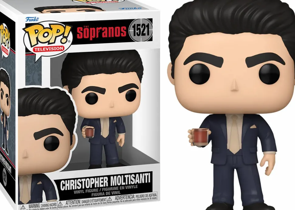 The Sopranos - Christopher Moltisanti with Drink Pop! Vinyl Figure