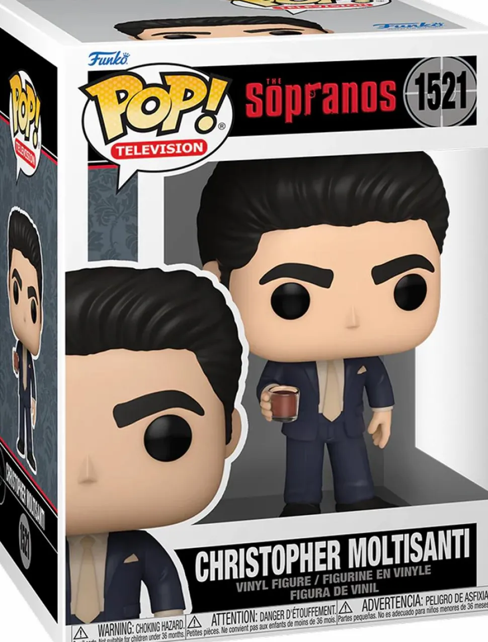 The Sopranos - Christopher Moltisanti with Drink Pop! Vinyl Figure