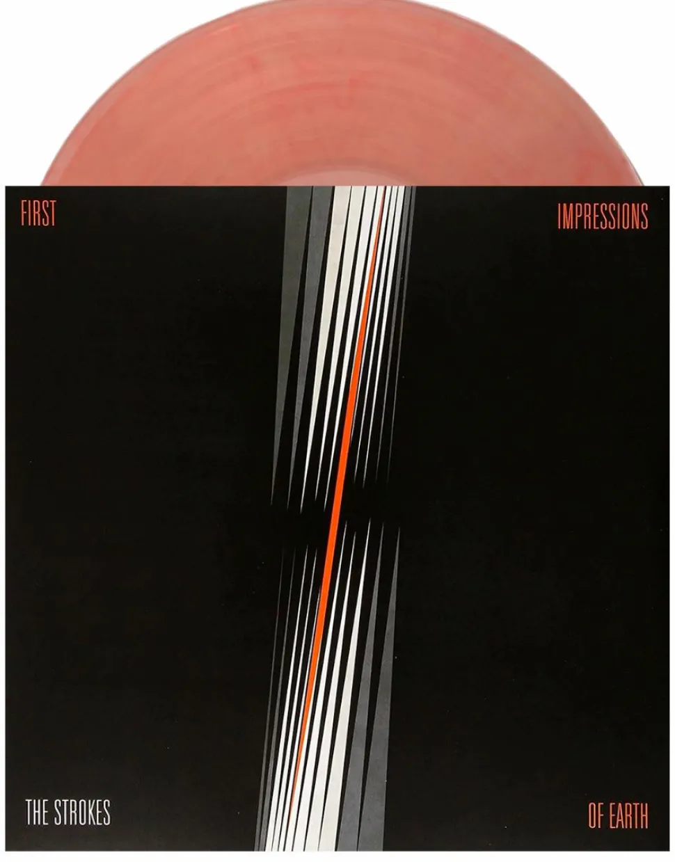 The Strokes - First Impressions Of Earth LP Vinyl Record (Hazy Red Coloured Vinyl)