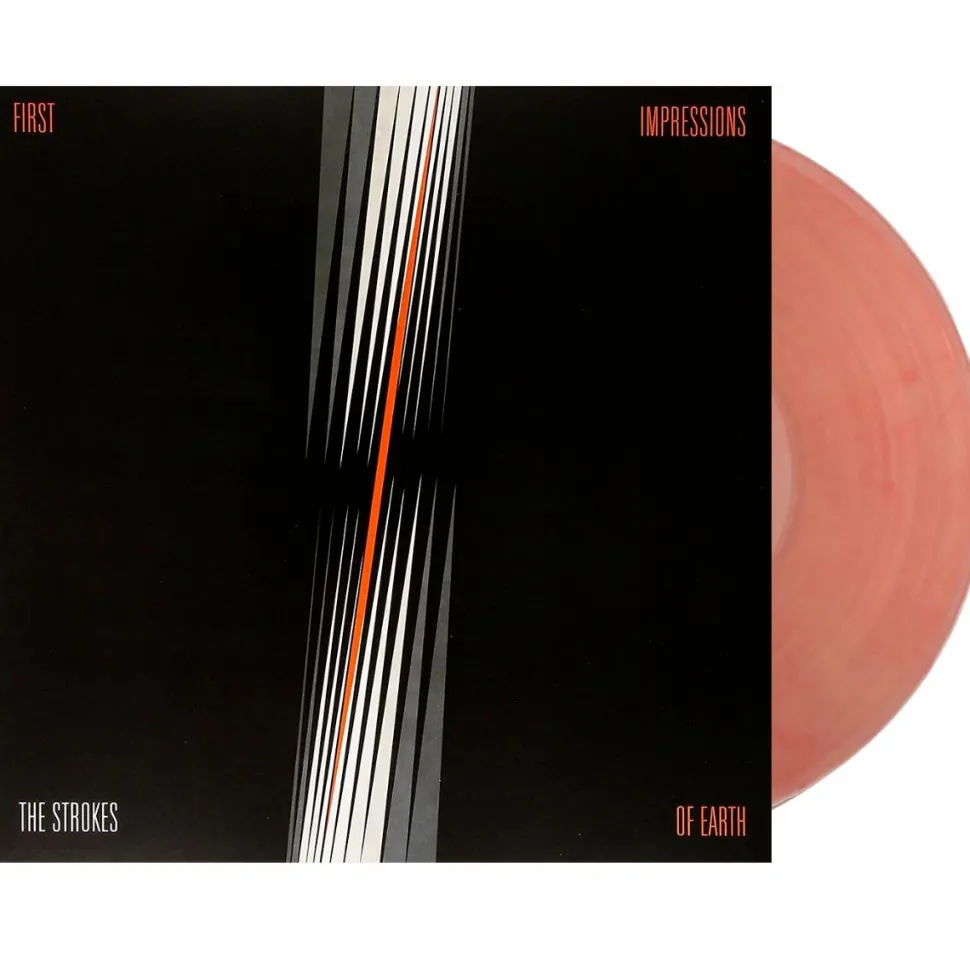 The Strokes - First Impressions Of Earth LP Vinyl Record (Hazy Red Coloured Vinyl)