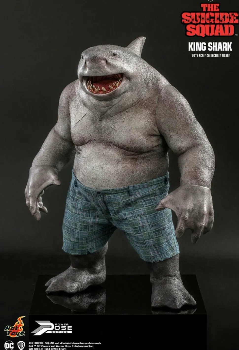 The Suicide Squad (2021) - King Shark 1/6th Scale Hot Toys Power Pose Action Figure