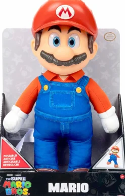 The Super Mario Bros. Movie (2023) - Mario 12" Roto Plush