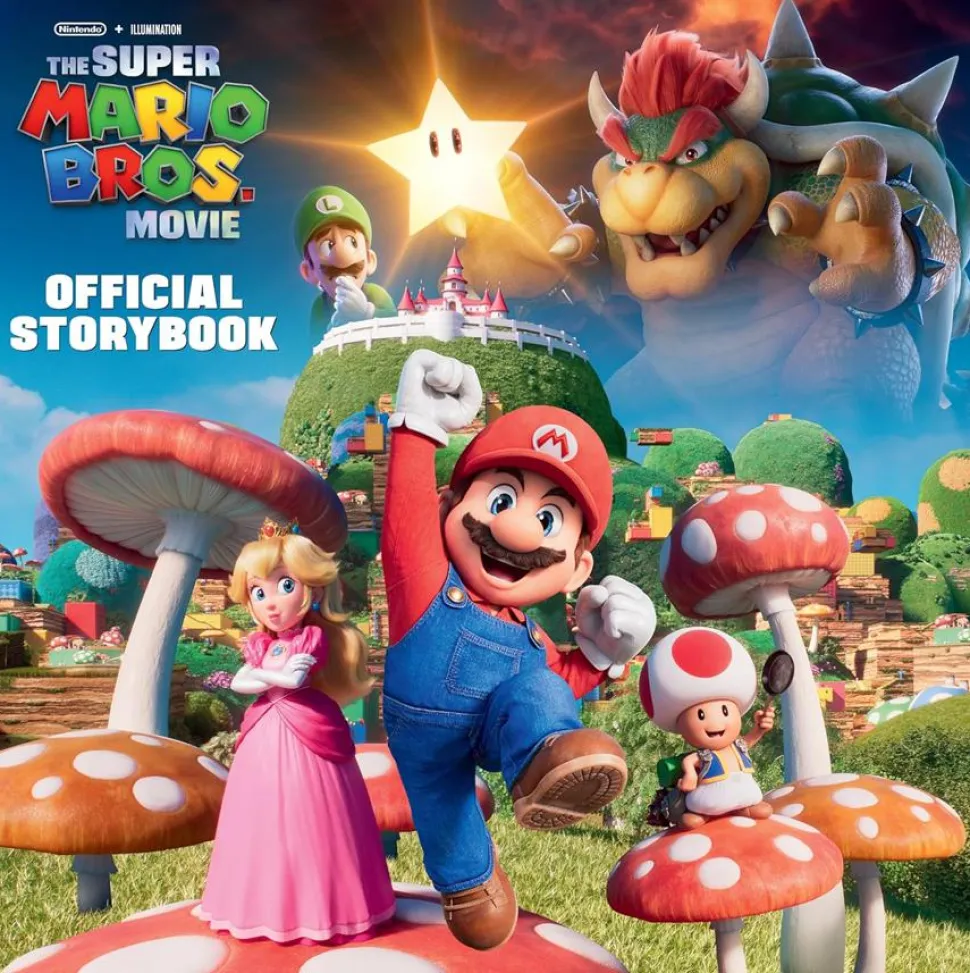 The Super Mario Bros. Movie (2023) - Official Storybook Hardcover Book