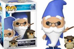 The Sword in the Stone - Merlin with Archimedes Pop! Vinyl Figure