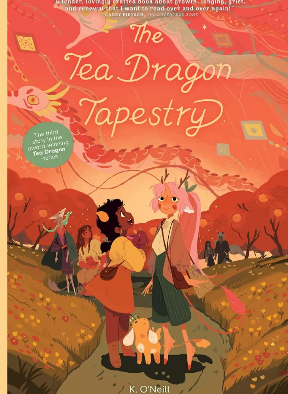 The Tea Dragon Tapestry by Katie O'Neill Hardcover Book