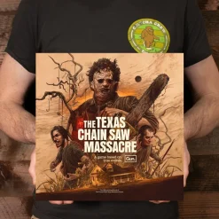 The Texas Chain Saw Massacre (2023) - Original Video Game Soundtrack & Additional Game Music 2xLP Vinyl Record (Chain Saw Motor Green & Rust Coloured Vinyl)