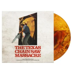 The Texas Chain Saw Massacre (1974) - Original Motion Picture Score by Tobe Hooper & Wayne Bell LP Vinyl Record (Hand Poured Coloured Vinyl)