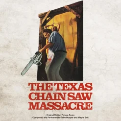The Texas Chain Saw Massacre (1974) - Original Motion Picture Score by Tobe Hooper & Wayne Bell LP Vinyl Record (Hand Poured Coloured Vinyl)