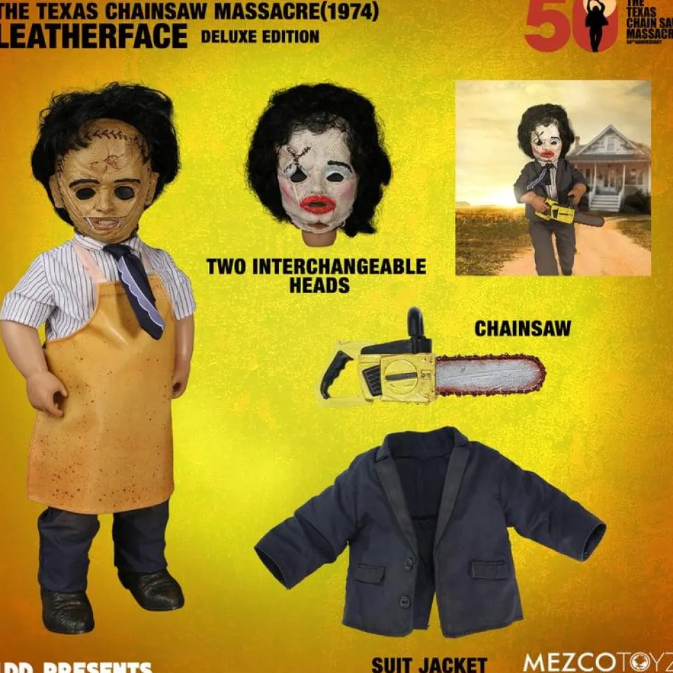 The Texas Chainsaw Massacre (1974) - Leatherface LDD Presents Deluxe Edition 10" Living Dead Doll