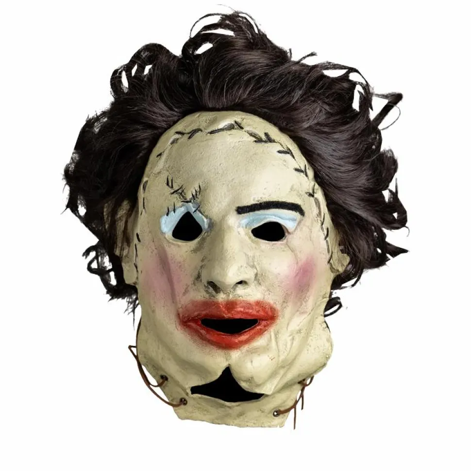 The Texas Chainsaw Massacre (1974) - Leatherface (Pretty Woman) Adult Vinyl Mask (One Size Fits Most)
