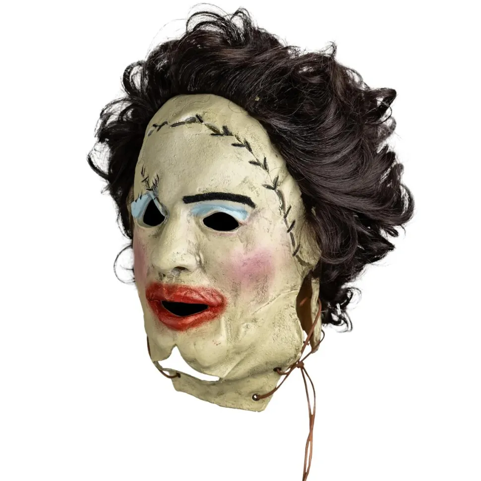 The Texas Chainsaw Massacre (1974) - Leatherface (Pretty Woman) Adult Vinyl Mask (One Size Fits Most)