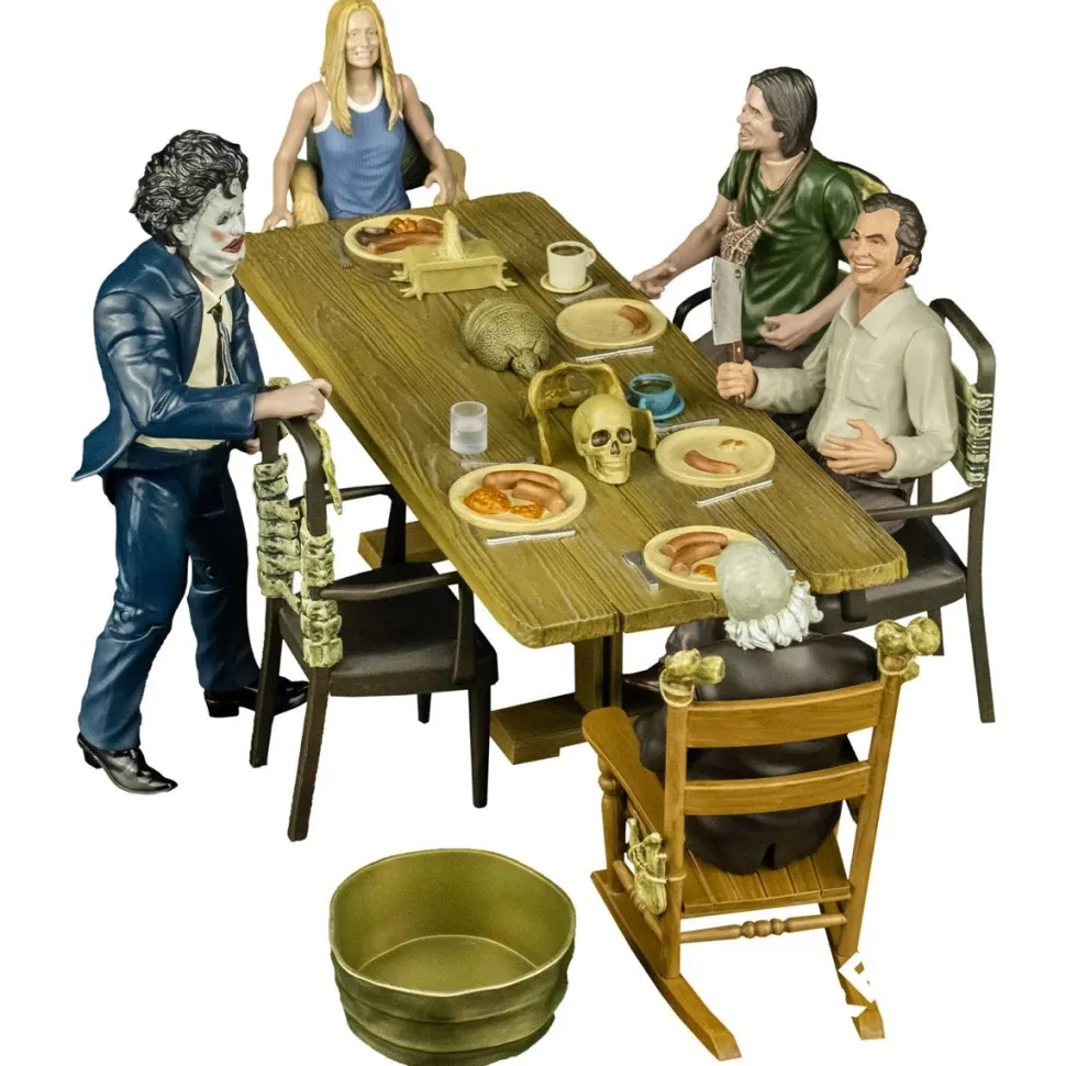 The Texas Chainsaw Massacre (1974) - Dinner Scene 5" Scale Action Figure Playset
