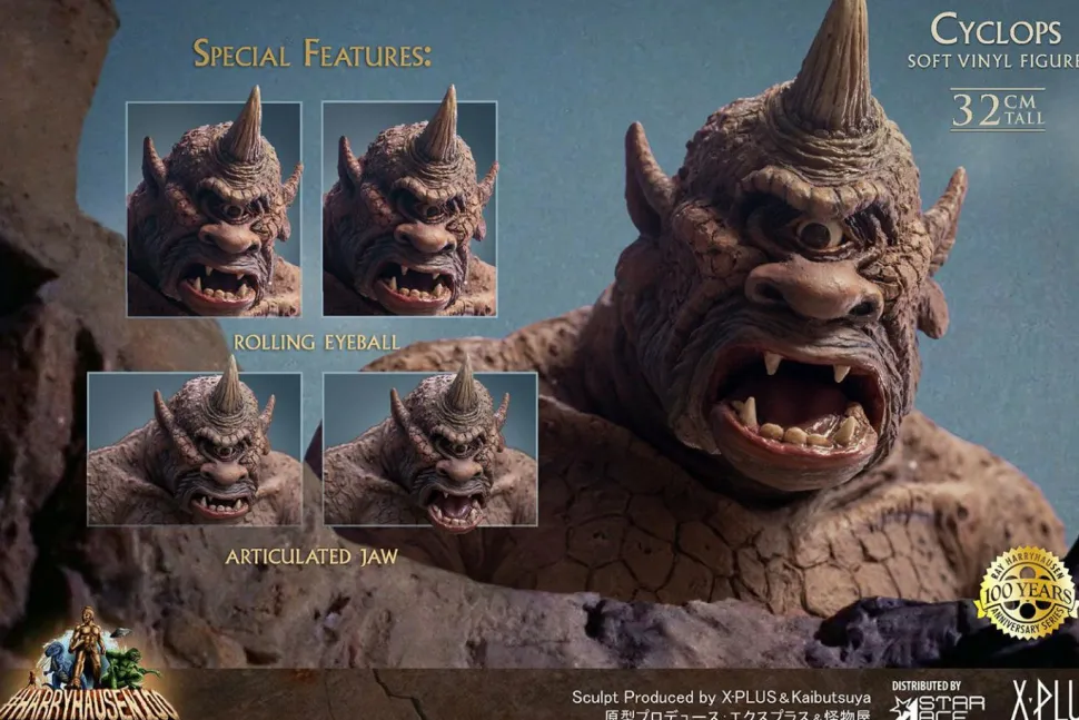 The 7th Voyage of Sinbad (1958) - Cyclops Deluxe 12” Vinyl Statue