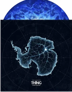 The Thing (1982) - Original Motion Picture Soundtrack by Ennio Morricone LP Vinyl Record (Trapped Under Ice Coloured Vinyl)