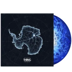 The Thing (1982) - Original Motion Picture Soundtrack by Ennio Morricone LP Vinyl Record (Trapped Under Ice Coloured Vinyl)