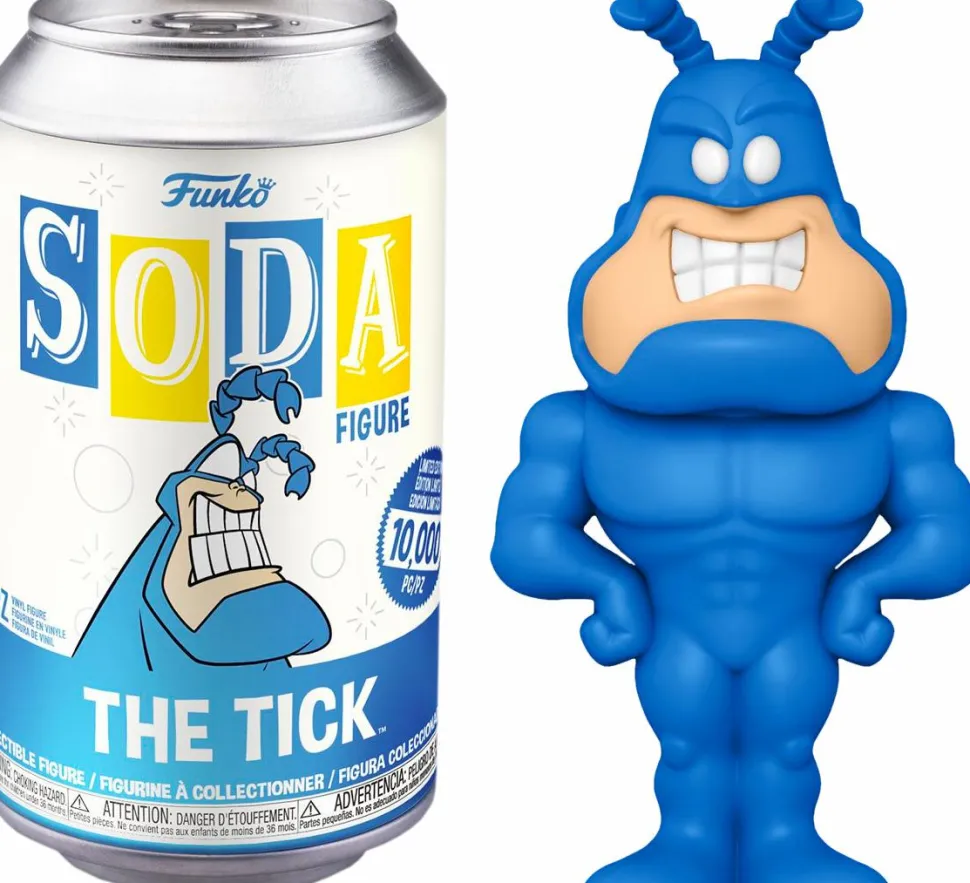 The Tick - The Tick Vinyl SODA Figure in Collector Can