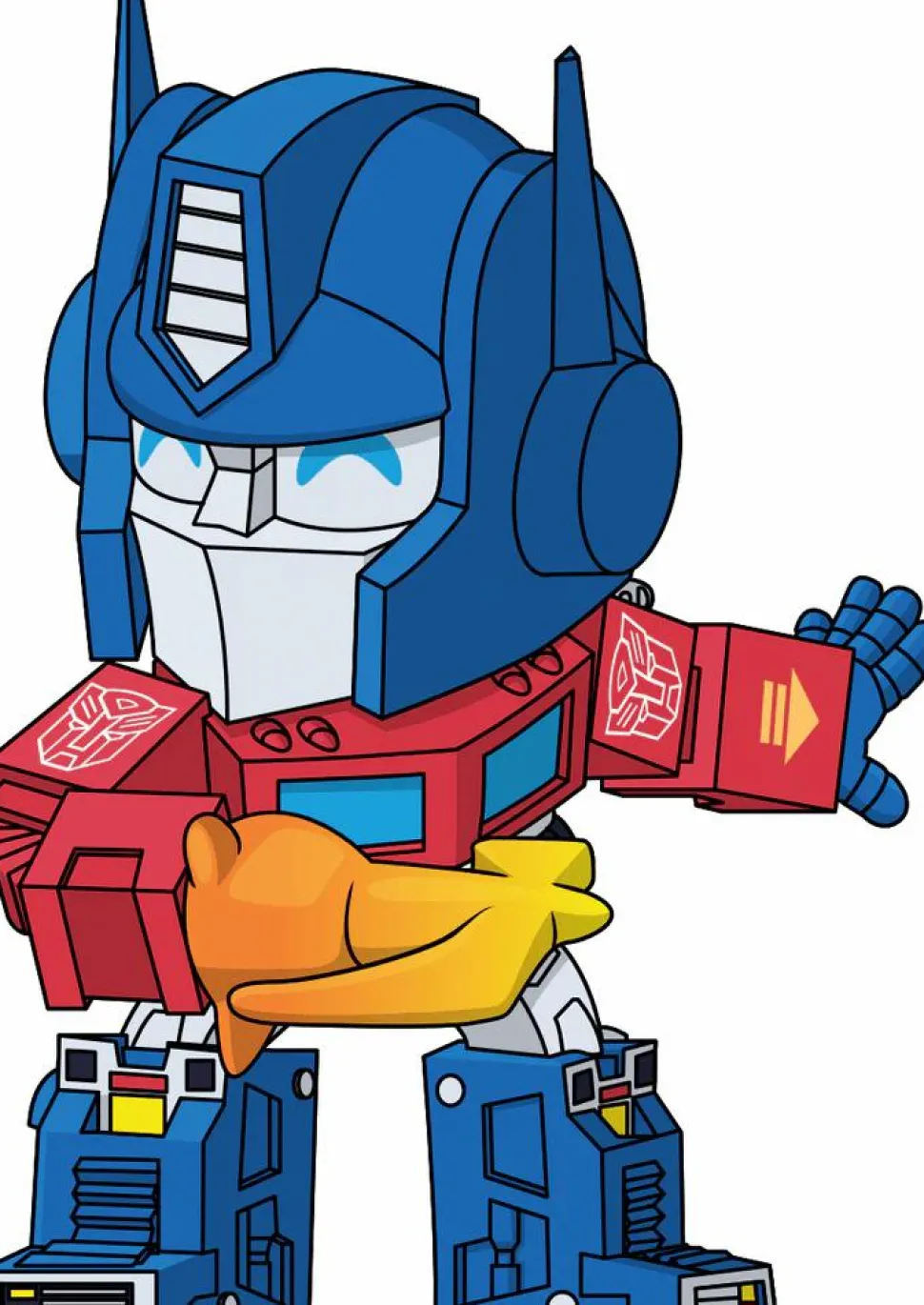 The Transformers (1984) - Optimus Prime 4.5" Vinyl Figure