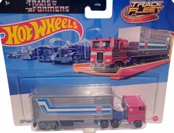 The Transformers (1984) - Optimus Prime Hot Wheels Track Fleet 1/64th Scale Die-Cast Vehicle Replica