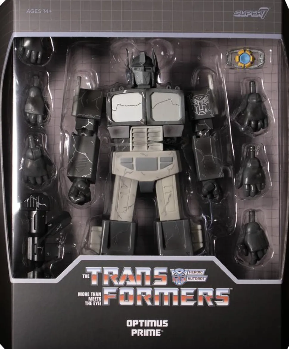 The Transformers: The Movie (1986) - Fallen Leader Optimus Prime Ultimates! 7” Scale Action Figure