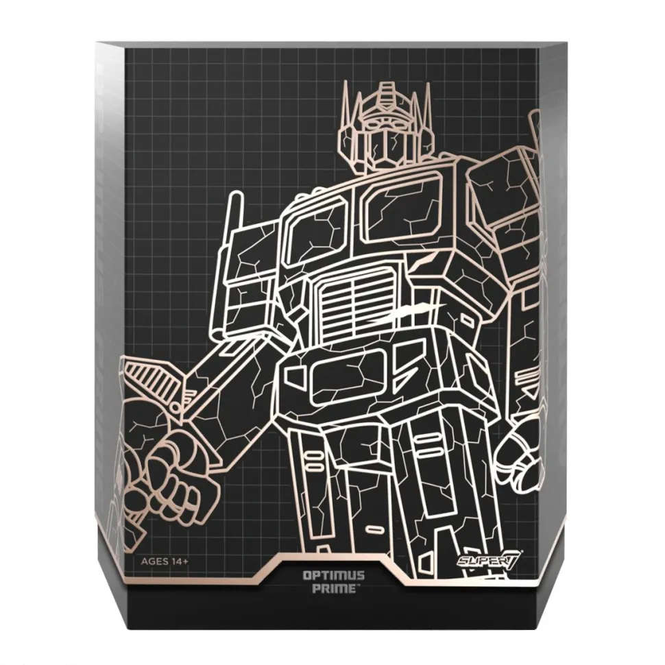 The Transformers: The Movie (1986) - Fallen Leader Optimus Prime Ultimates! 7” Scale Action Figure