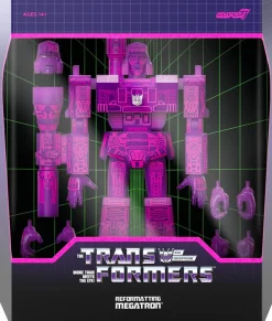 The Transformers: The Movie (1986) - Reformatting Megatron & King Starscream Ultimates! 7" Scale Action Figure Bundle (Set of 2)