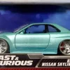 The Turbo Charged Prelude for 2 Fast 2 Furious - Brian's 2002 Nissan Skyline GT-R (BNR34) 1/24th Scale Die-Cast Vehicle Replica