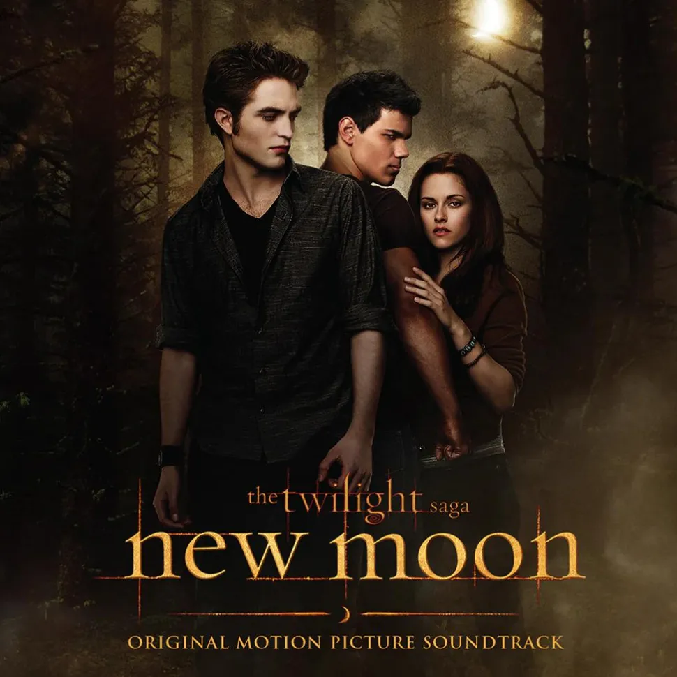 The Twilight Saga: New Moon Original Motion Picture Soundtrack 2xLP Vinyl Record (Gold Coloured Vinyl)