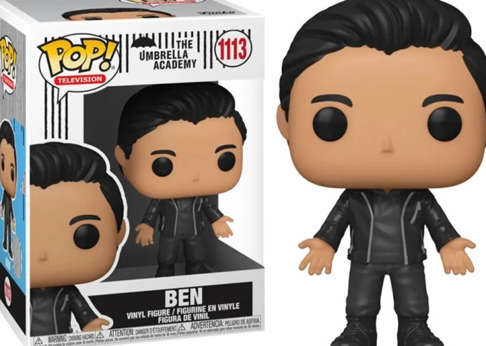 The Umbrella Academy - Ben Hargreeves with Black Outfit Pop! Vinyl Figure
