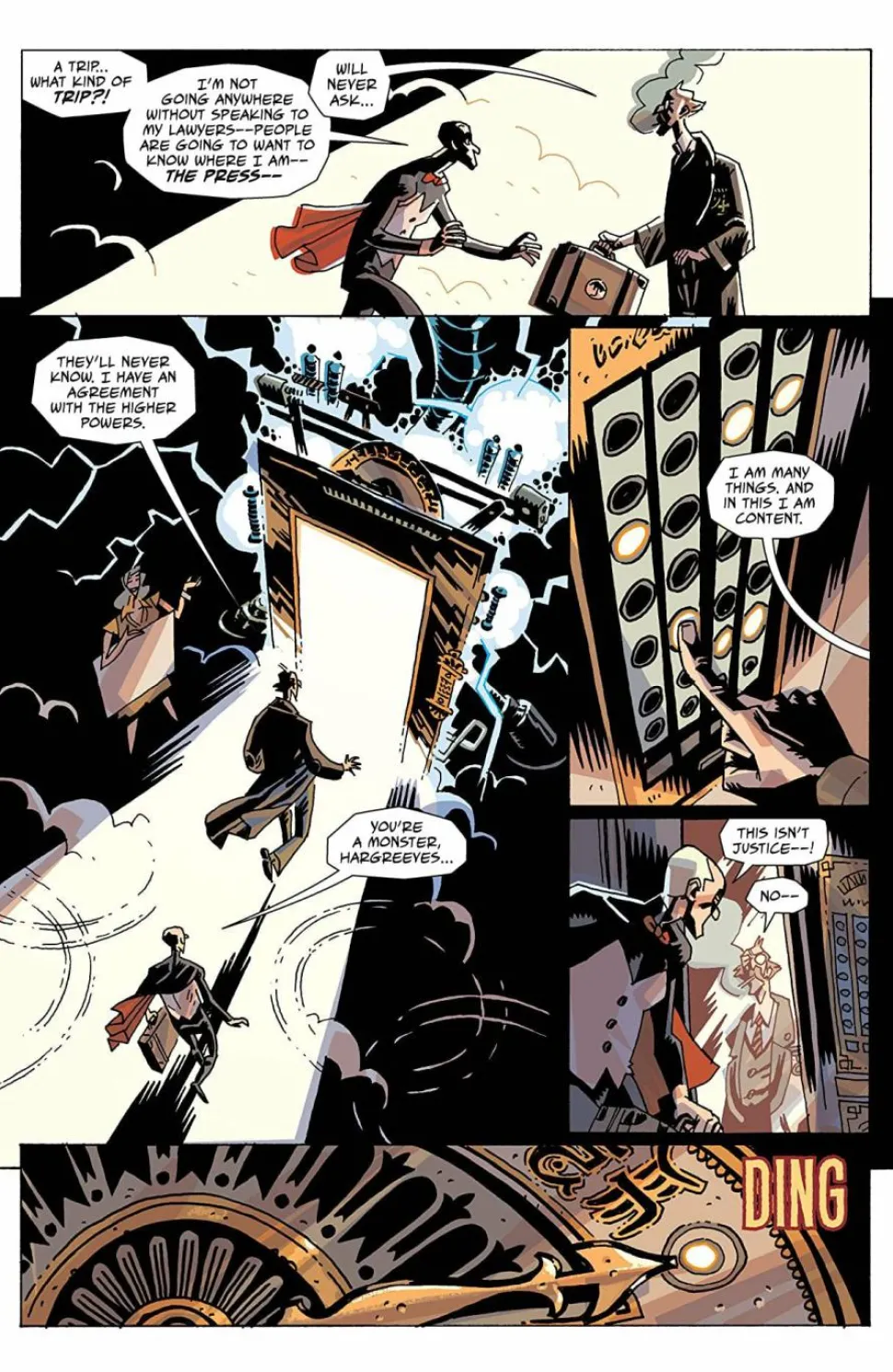 The Umbrella Academy - Volume 03 Hotel Oblivion Deluxe Edition Hardcover Book