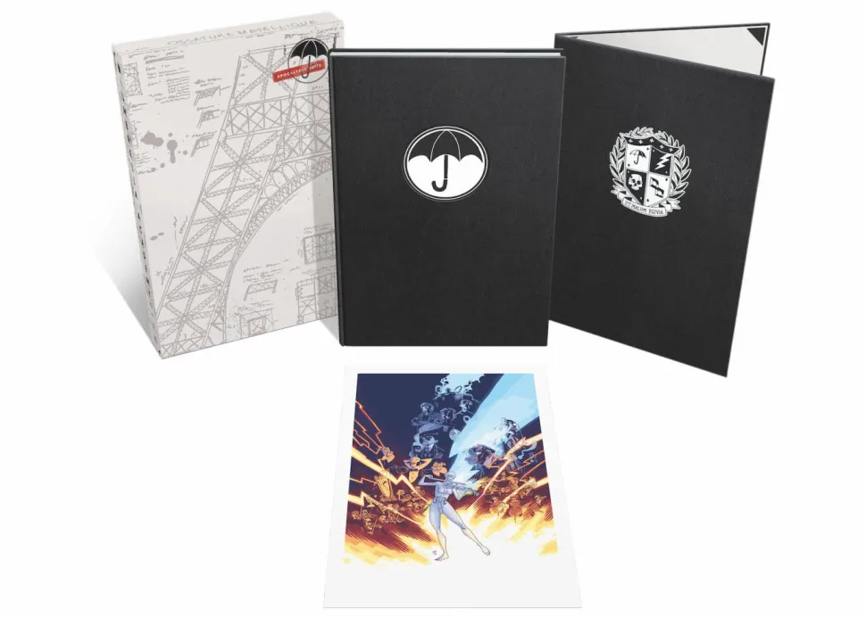The Umbrella Academy - Volume 01 Apocalypse Suite Deluxe Edition Hardcover Book