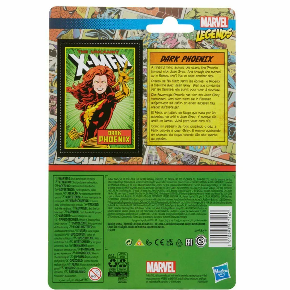 The Uncanny X-Men - Dark Phoenix Retro Marvel Legends Kenner 3.75” Action Figure