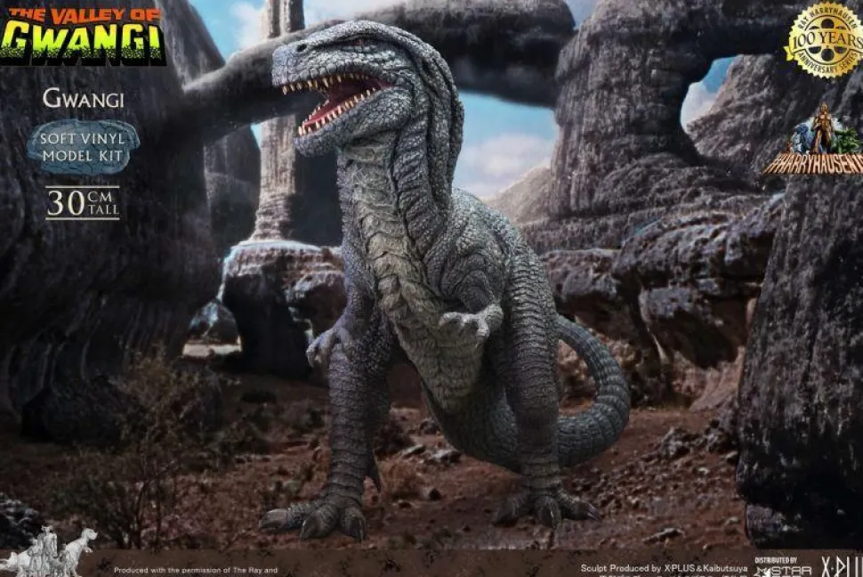 The Valley of Gwangi (1969) - Gwangi Deluxe 12” Unpainted Vinyl Model Kit