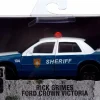 The Walking Dead - Rick Grimes' Ford Crown Victoria Police Car Hollywood Rides 1/32 Scale Die-Cast Vehicle Replica