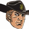 The Walking Dead - Young Rick Grimes Enamel Pin