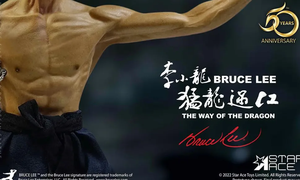 The Way of the Dragon (1972) - Bruce Lee as Tang Lung 1/6th Scale Statue