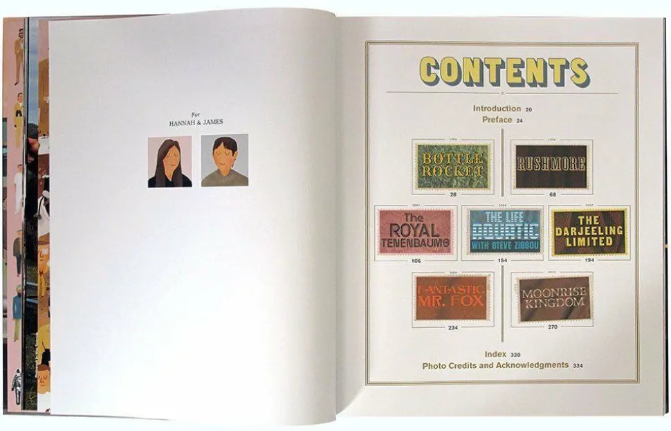 The Wes Anderson Collection by Matt Zoller Seitz Hardcover Book