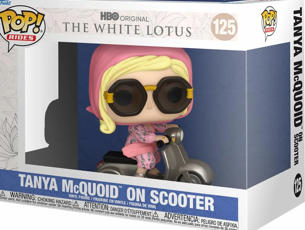 The White Lotus - Tanya McQuoid on Scooter Pop! Rides Vinyl Figure