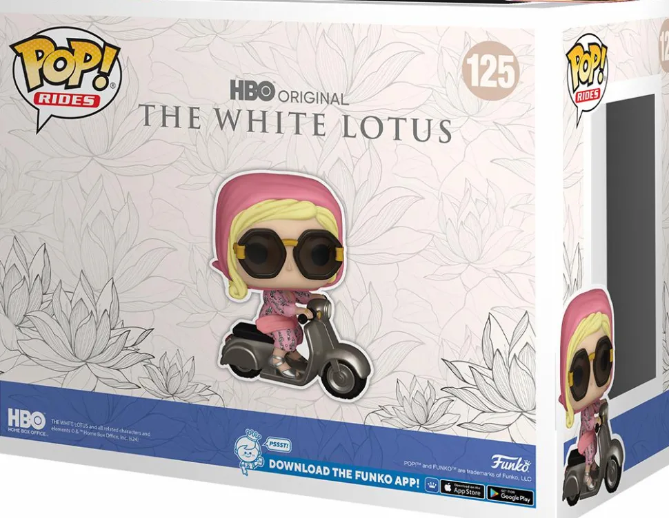 The White Lotus - Tanya McQuoid on Scooter Pop! Rides Vinyl Figure