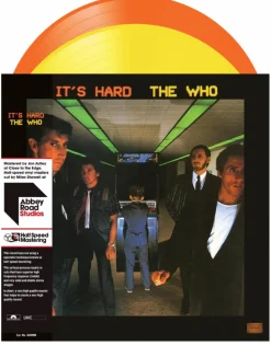 The Who - It’s Hard 40th Anniversary 2xLP Vinyl Record (2022 Record Store Day Exclusive Orange & Yellow Vinyl)