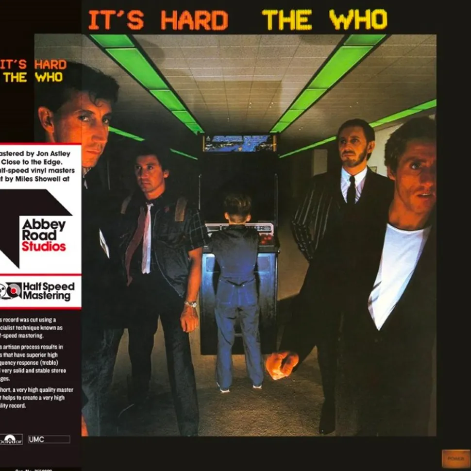 The Who - It’s Hard 40th Anniversary 2xLP Vinyl Record (2022 Record Store Day Exclusive Orange & Yellow Vinyl)