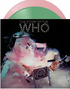 The Who - The Story of The Who 2xLP Vinyl Record (2024 Record Store Day Exclusive Pink & Green Coloured Vinyl)