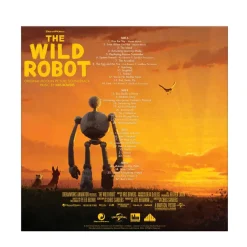 The Wild Robot (2024) - Original Motion Picture Soundtrack Music by Kris Bowers 2xLP Vinyl Record (Crystal Clear with Blue Orb & Green, Mint, Blue, and Black Splatter Coloured Vinyl)