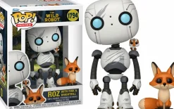 The Wild Robot - Roz with Fink & Brightbill Pop! Vinyl Figure