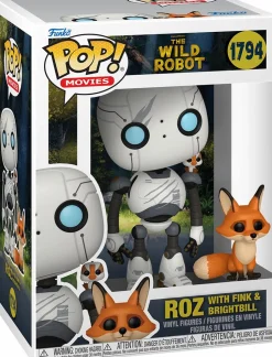 The Wild Robot - Roz with Fink & Brightbill Pop! Vinyl Figure