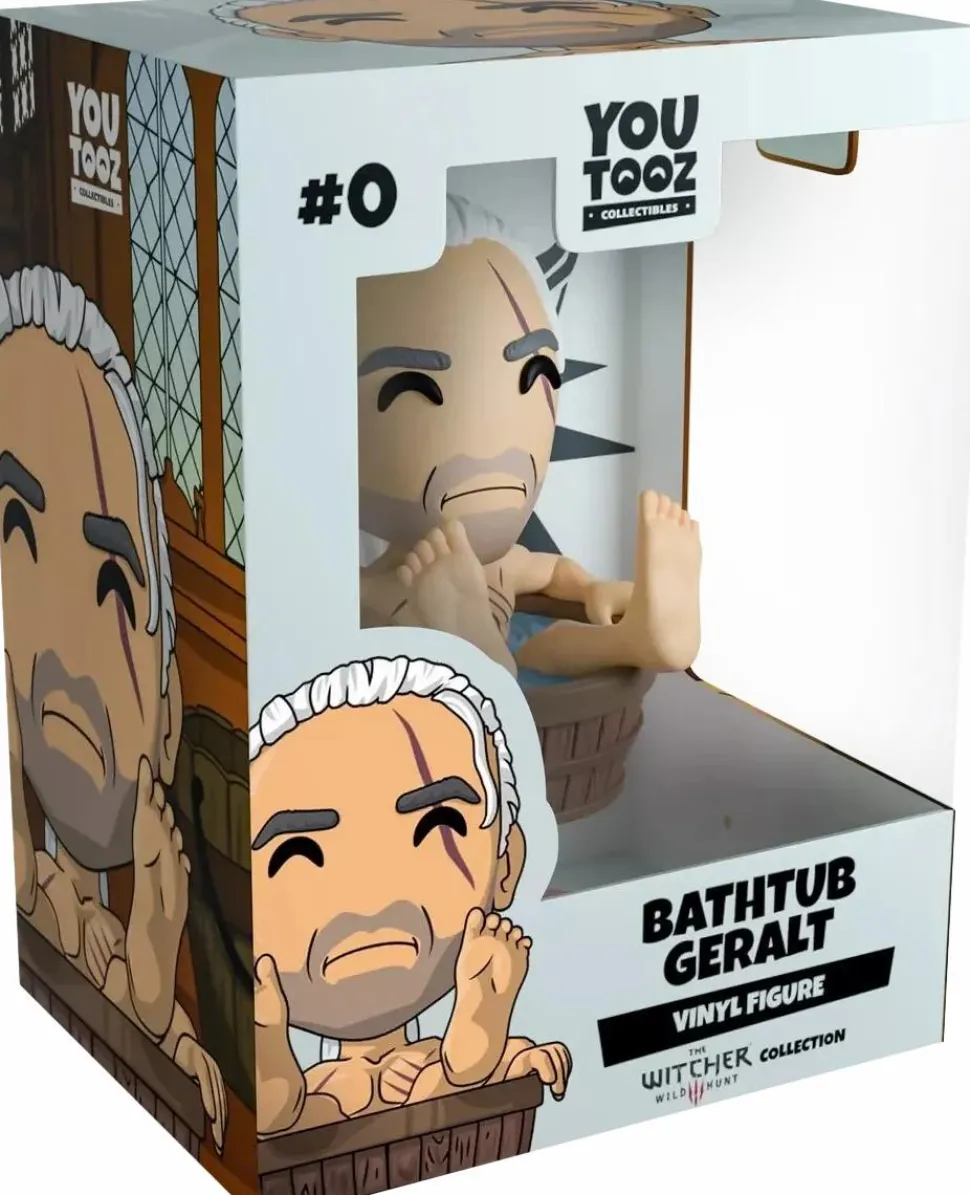 The Witcher (2007) - Bathtub Geralt 3" Vinyl Figure