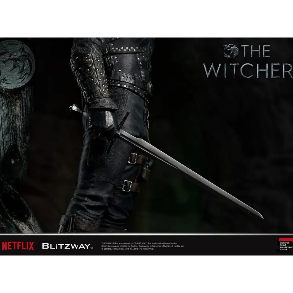 The Witcher (2019) - Geralt of Rivia 1/4th Scale Statue