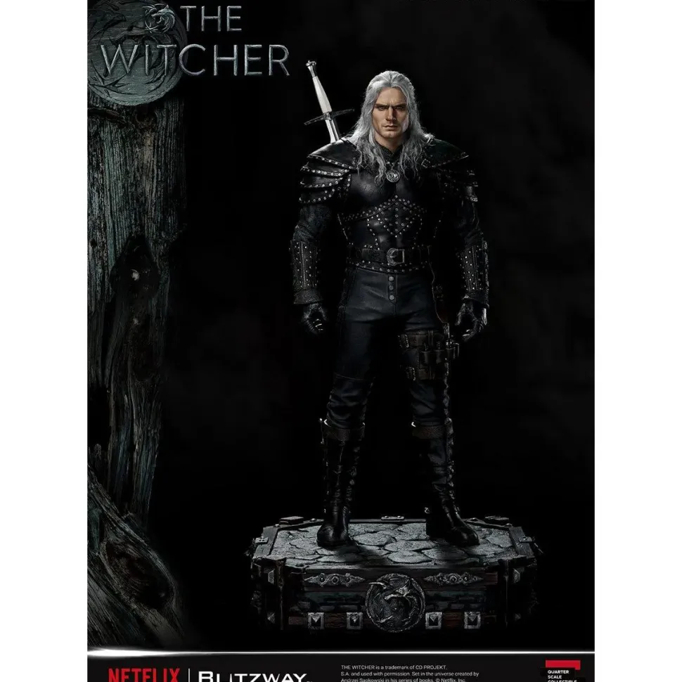The Witcher (2019) - Geralt of Rivia 1/4th Scale Statue