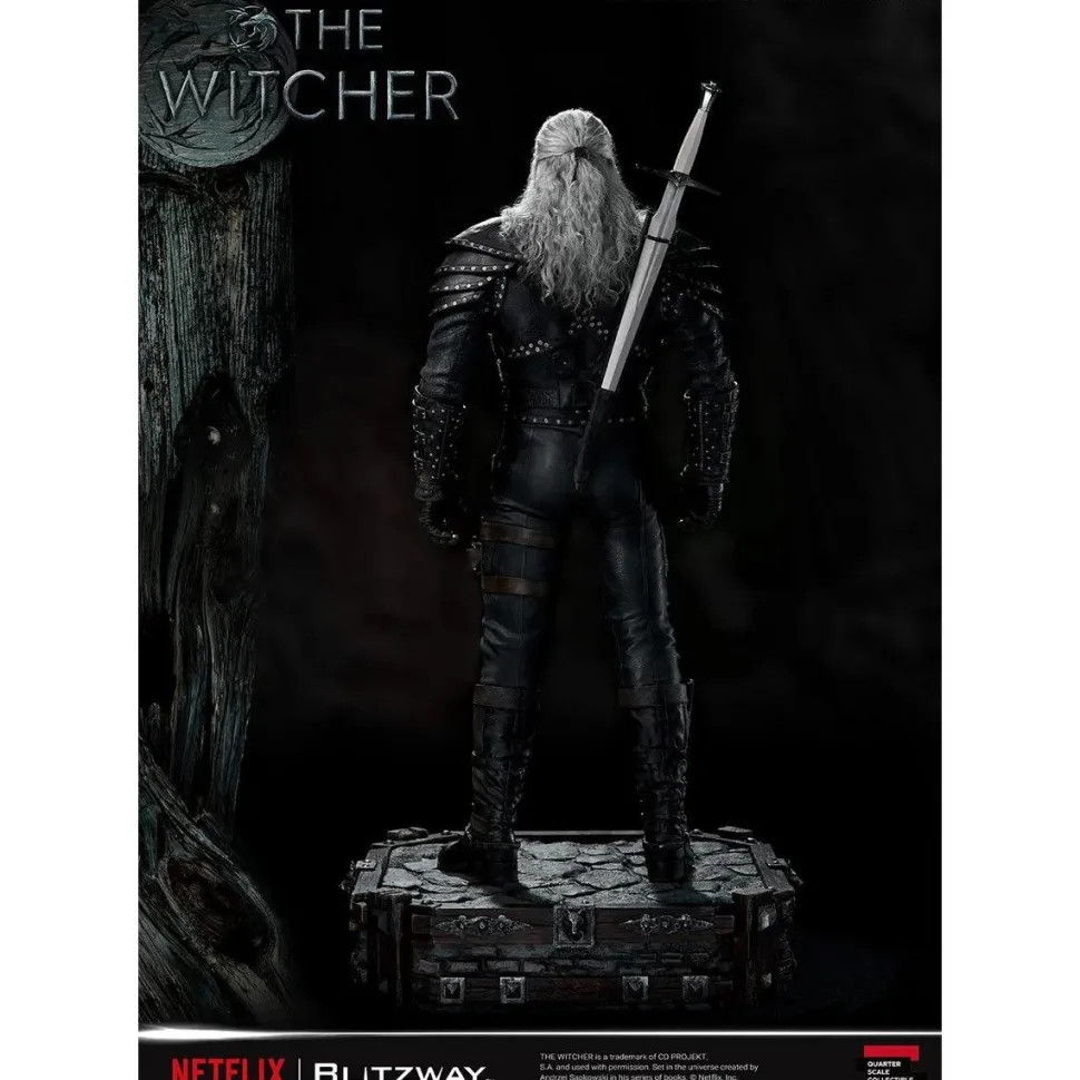 The Witcher (2019) - Geralt of Rivia 1/4th Scale Statue