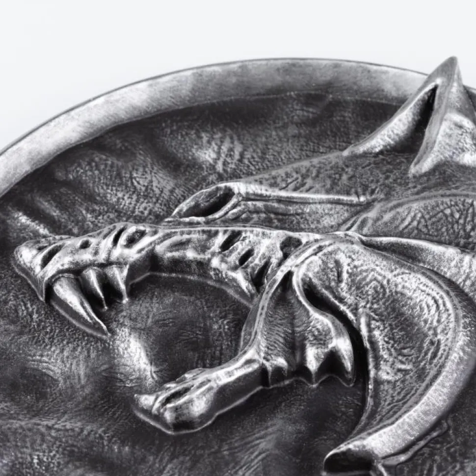 The Witcher (2019) - Wolf Medallion Wall Plaque 8" Prop Replica